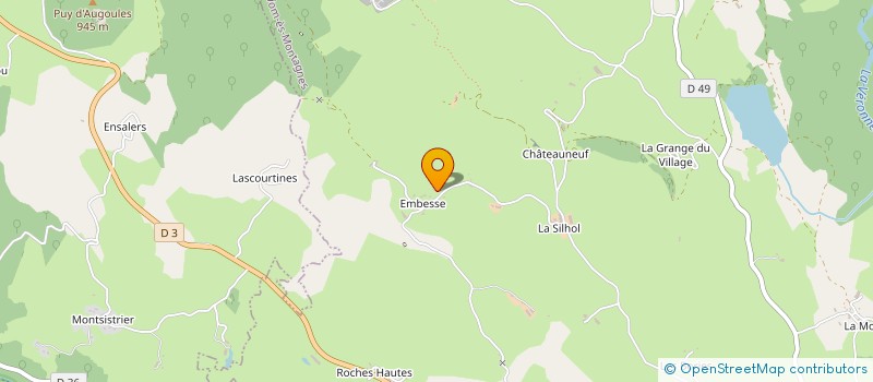 localisation de l'entreprise MONSIEUR JEROME VERDIER à CHAMPS-SUR-TARENTAINE-MARCHAL
