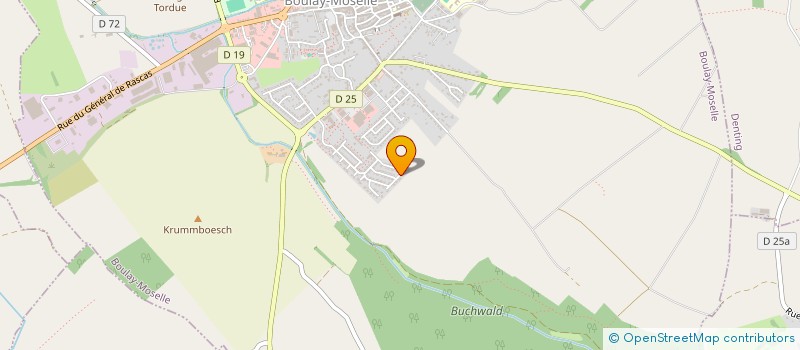localisation de l'entreprise MONSIEUR JEROME VERKYNDT à BOULAY-MOSELLE