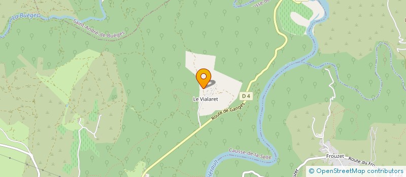 localisation de l'entreprise MONSIEUR JEROME VERNEJOUL  CAUSSE-DE-LA-SELLE