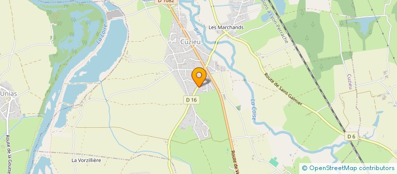 localisation de l'entreprise MONSIEUR JEROME VERNET  CUZIEU