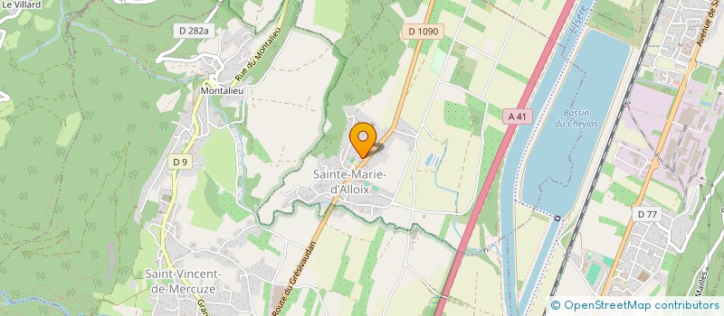 localisation de l'entreprise MONSIEUR JEROME VICTOR  SAINTE-MARIE-D'ALLOIX