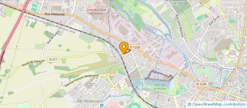 localisation de l'entreprise MONSIEUR JEROME VICTOR  AMIENS