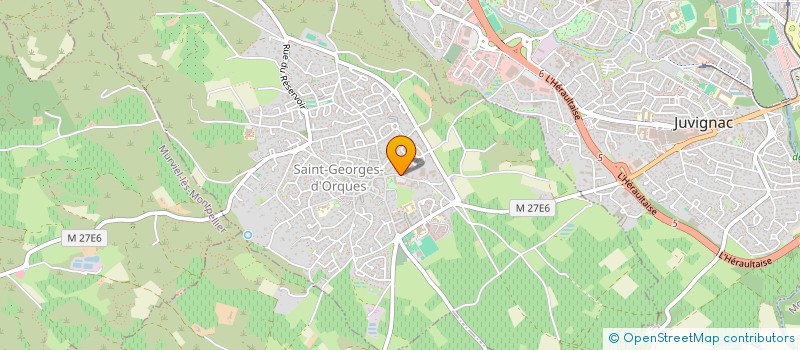 localisation de l'entreprise MONSIEUR JEROME VIDAL  SAINT-GEORGES-D'ORQUES