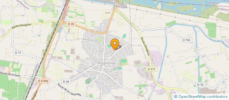 localisation de l'entreprise MONSIEUR JEROME VIDECOQ  ROGNONAS