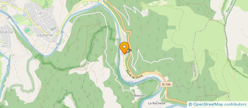 localisation de l'entreprise MONSIEUR JEROME VIEILLEDENT  ISPAGNAC