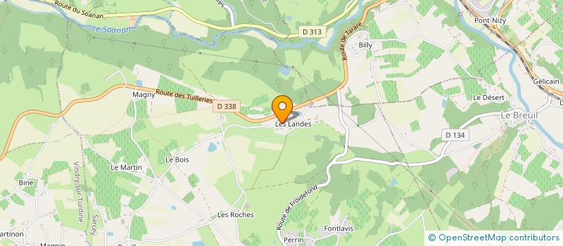 localisation de l'entreprise MONSIEUR JEROME VIGNON  SARCEY