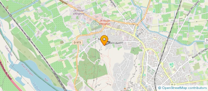 localisation de l'entreprise MONSIEUR JEROME VILLEDIEU  CAVAILLON