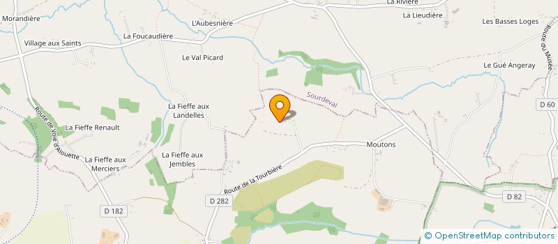 localisation de l'entreprise MONSIEUR JEROME VILLY  SAINT-CLEMENT-RANCOUDRAY