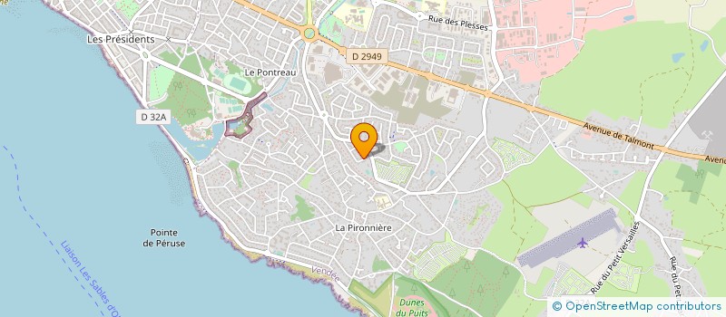 localisation de l'entreprise MONSIEUR JEROME VINCENT à LES SABLES D'OLONNE