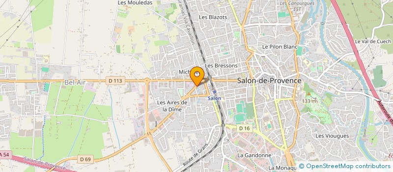 localisation de l'entreprise MONSIEUR JEROME VINCENT à SALON-DE-PROVENCE