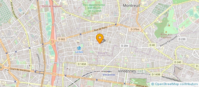 localisation de l'entreprise MONSIEUR JEROME VITOUX à MONTREUIL