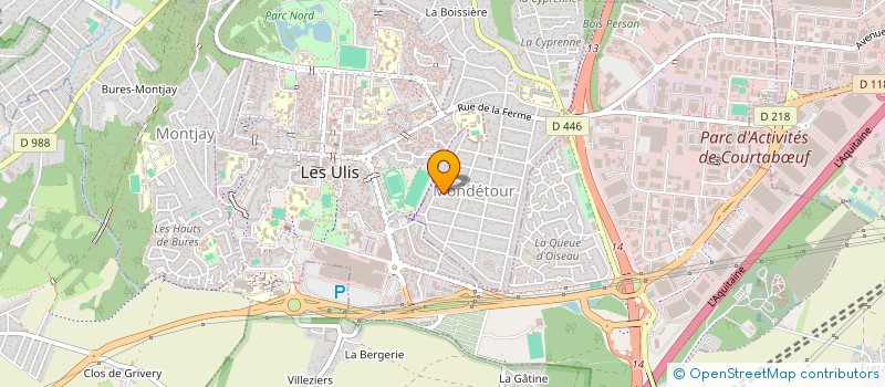 localisation de l'entreprise MONSIEUR JEROME VITRY à ORSAY