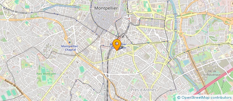 localisation de l'entreprise MONSIEUR JEROME VOITIER à MONTPELLIER