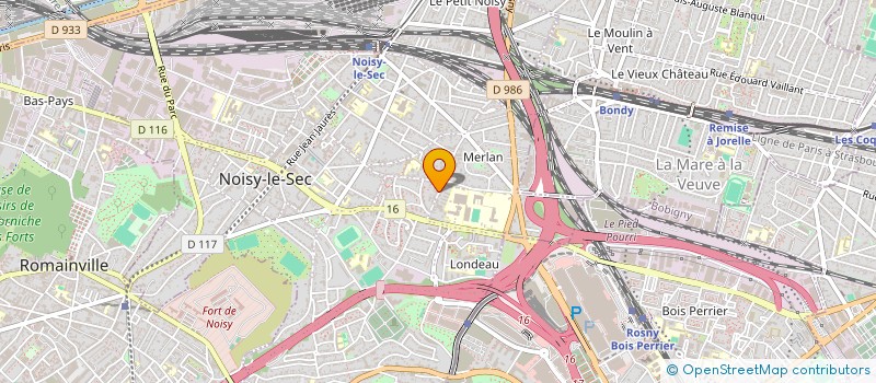 localisation de l'entreprise MONSIEUR JEROME VOSKIAN à NOISY-LE-SEC