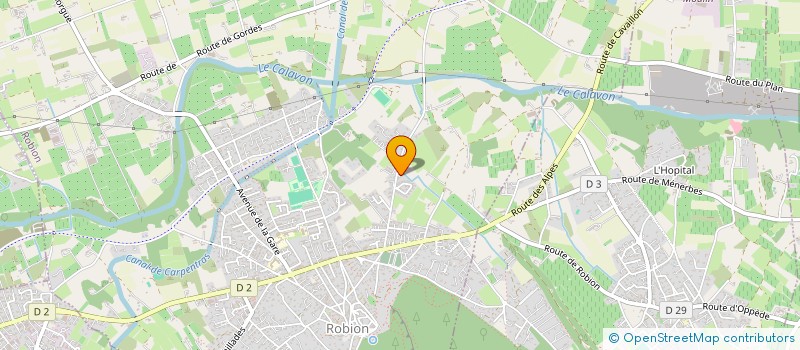 localisation de l'entreprise MONSIEUR JEROME WANLIN  CAVAILLON