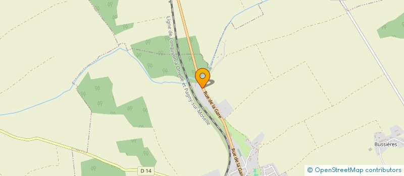 localisation de l'entreprise MONSIEUR JEROME WEINSBERG  CHAMBLEY-BUSSIERES