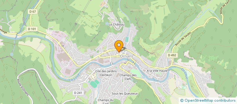 localisation de l'entreprise MONSIEUR JEROME WETZEL  EPEUGNEY