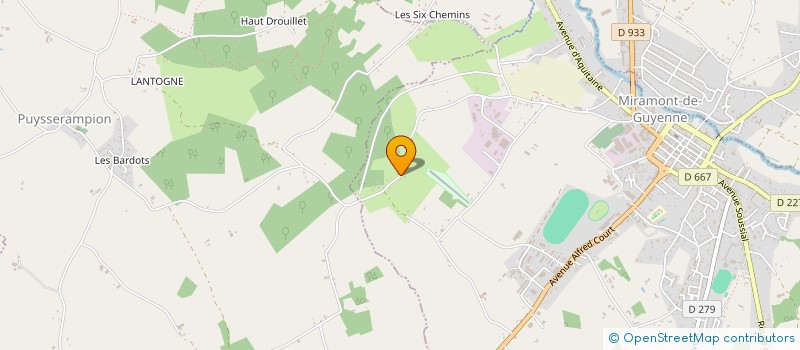 localisation de l'entreprise MONSIEUR JEROME ZANCANARO  MIRAMONT-DE-GUYENNE