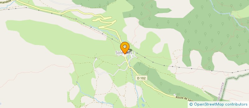 localisation de l'entreprise MONSIEUR JEROME ZANDOMENIGHI  PEYROULES