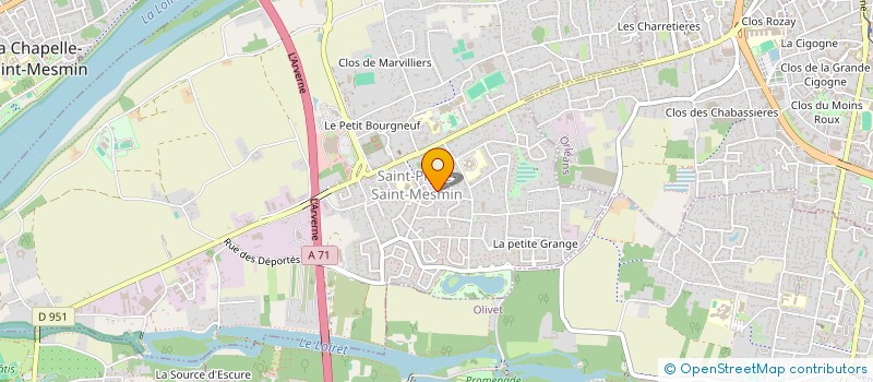 localisation de l'entreprise MONSIEUR JERONIMO DIAS MARTINS à SAINT-PRYVE-SAINT-MESMIN