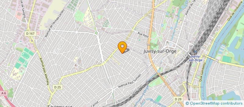 localisation de l'entreprise MONSIEUR JERONIMO LEAL DUARTE à SAVIGNY-SUR-ORGE