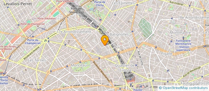 localisation de l'entreprise MONSIEUR JERROLD MCROBERTS  PARIS