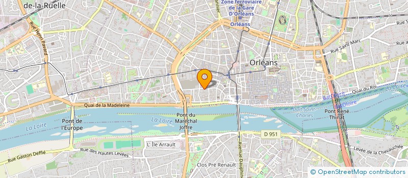 localisation de l'entreprise MONSIEUR JERRY AGONDANOU à ORLEANS