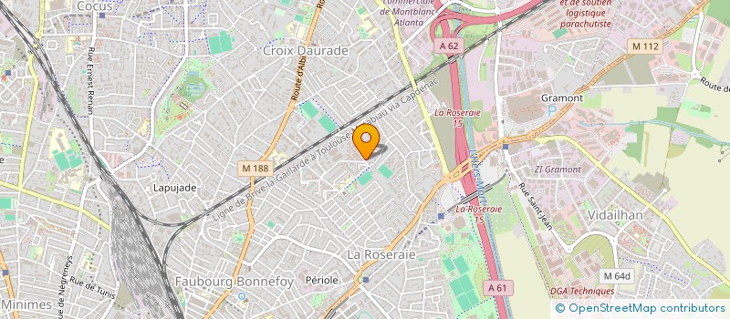 localisation de l'entreprise MONSIEUR JERRY AURIVEL  TOULOUSE