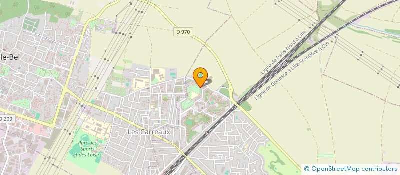 localisation de l'entreprise MONSIEUR JERRY BAMANA KALONJI à GONESSE