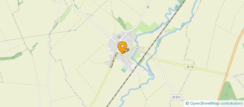 localisation de l'entreprise MONSIEUR JERRY BERNARD  DERCY