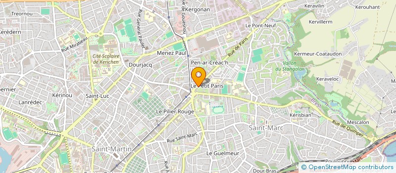 localisation de l'entreprise MONSIEUR JERRY BRUNO à BREST