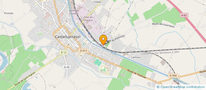 localisation de l'entreprise MONSIEUR JERRY BURET à SAINT-JEAN-D'ILLAC