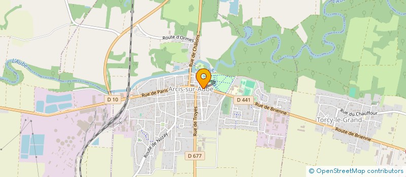 localisation de l'entreprise MONSIEUR JERRY DIETZ  ARCIS-SUR-AUBE