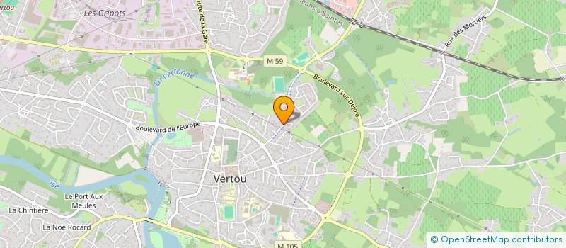 localisation de l'entreprise MONSIEUR JERRY JAGU  VERTOU