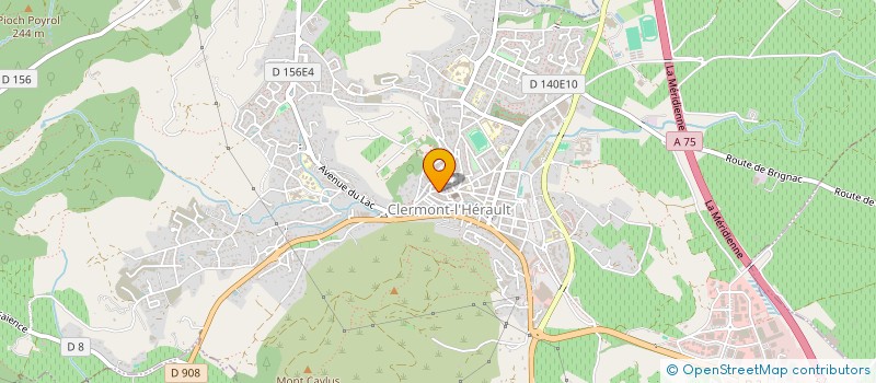 localisation de l'entreprise MONSIEUR JERRY LALOUETTE  CLERMONT-L'HERAULT