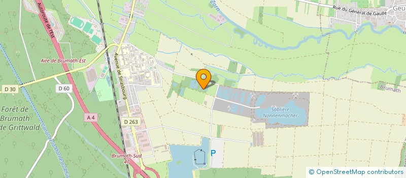 localisation de l'entreprise MONSIEUR JERRY LAUROT  BRUMATH