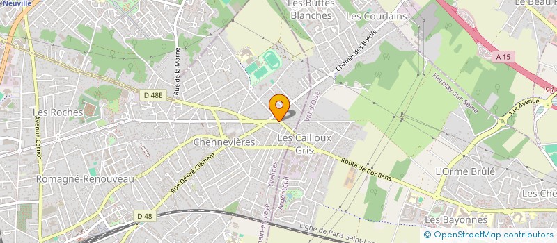 localisation de l'entreprise MONSIEUR JERRY LAUROT  SAINT-GERMAIN-EN-LAYE