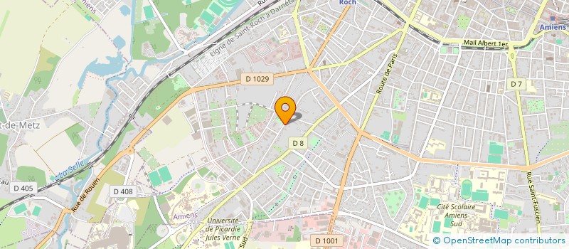 localisation de l'entreprise MONSIEUR JERRY MONARD à AMIENS