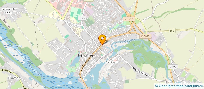 localisation de l'entreprise MONSIEUR JERRY RITZ à PERONNE