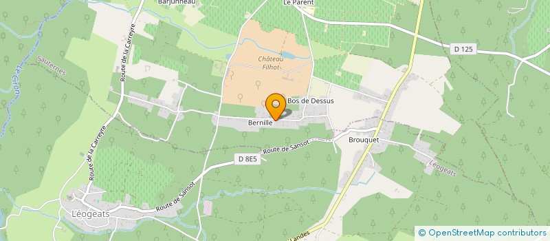 localisation de l'entreprise MONSIEUR JERRY SAUCE  SAUTERNES