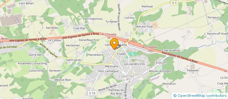 localisation de l'entreprise MONSIEUR JERZINO MORA  LOPERHET