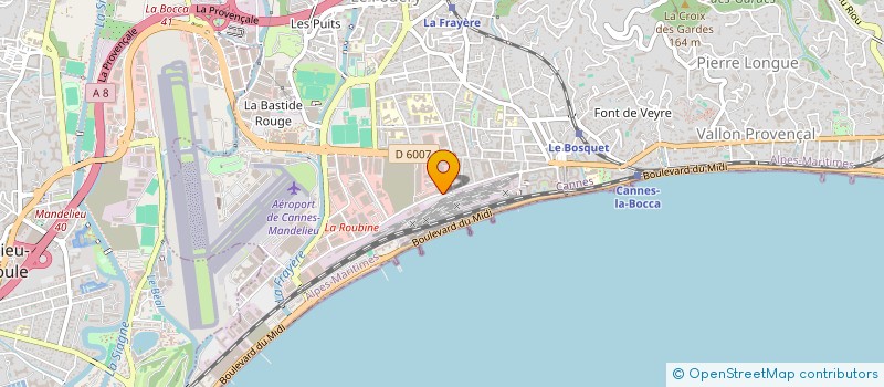 localisation de l'entreprise MONSIEUR JERZY KOWAL à CANNES