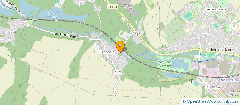 localisation de l'entreprise MONSIEUR JERZY PLEBANEK  CRAMOISY