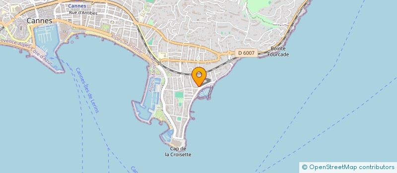 localisation de l'entreprise MONSIEUR JES JACOBSEN à CANNES