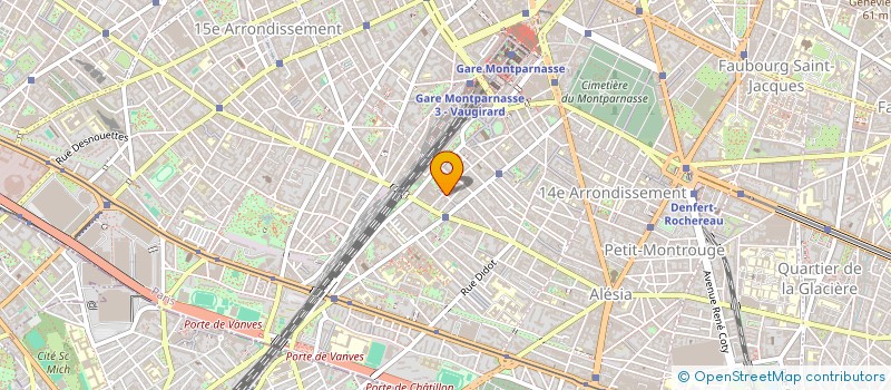 localisation de l'entreprise MONSIEUR JESMES LEGRAND  PARIS