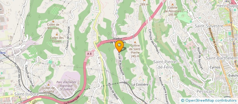 localisation de l'entreprise MONSIEUR JESON AMARANTE à NICE