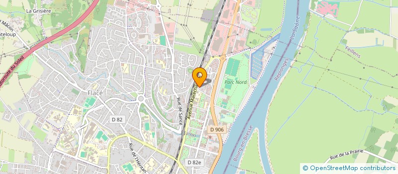 localisation de l'entreprise MONSIEUR JESON GRAZIOLI  MACON