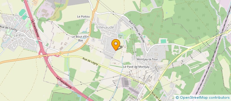 localisation de l'entreprise MONSIEUR JESON LAGRENEE à VILLEVAUDE