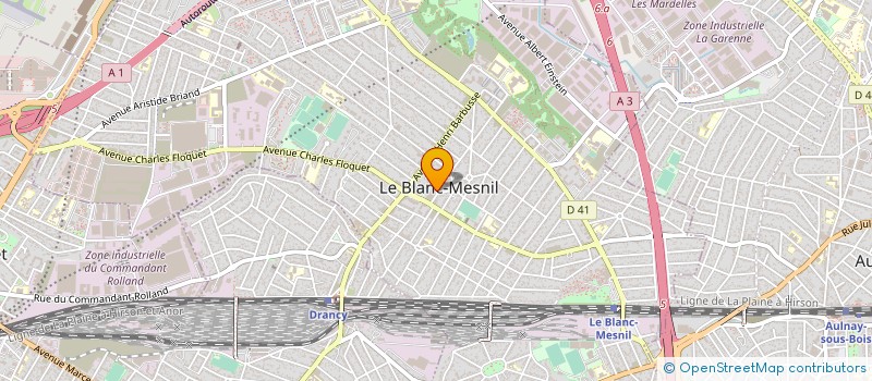 localisation de l'entreprise MONSIEUR JESON LENGUDIANA à LE BLANC-MESNIL