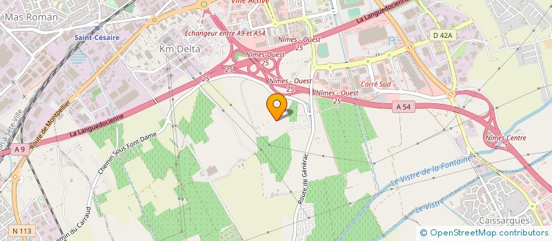 localisation de l'entreprise MONSIEUR JESON MASCLEF  NIMES